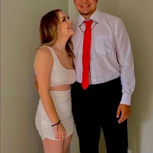 white shirt dress from Chyrill woren once prefect condition size S/M